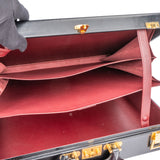 Hermès Black Boxcalf Briefcase Aktenkoffer