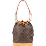 Louis Vuitton Canvas Monogram Sac Noe Grande Shoulder Bag