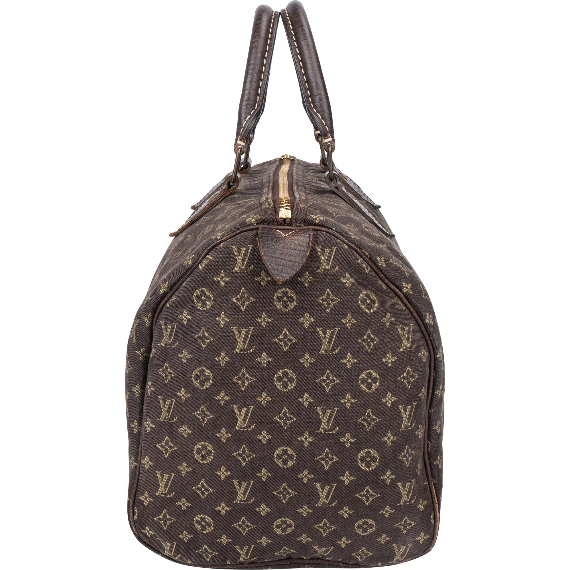 Louis Vuitton Mini Lin Monogram Speedy 30 Handbag - vintageandkickz