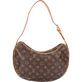 Louis Vuitton Canvas Monogram Croissant MM Shoulder Bag