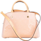 Louis Vuitton Rose Vernis Monogram Montaigne BB Handbag