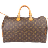 Louis Vuitton Canvas Monogram Speedy 40 Handbag