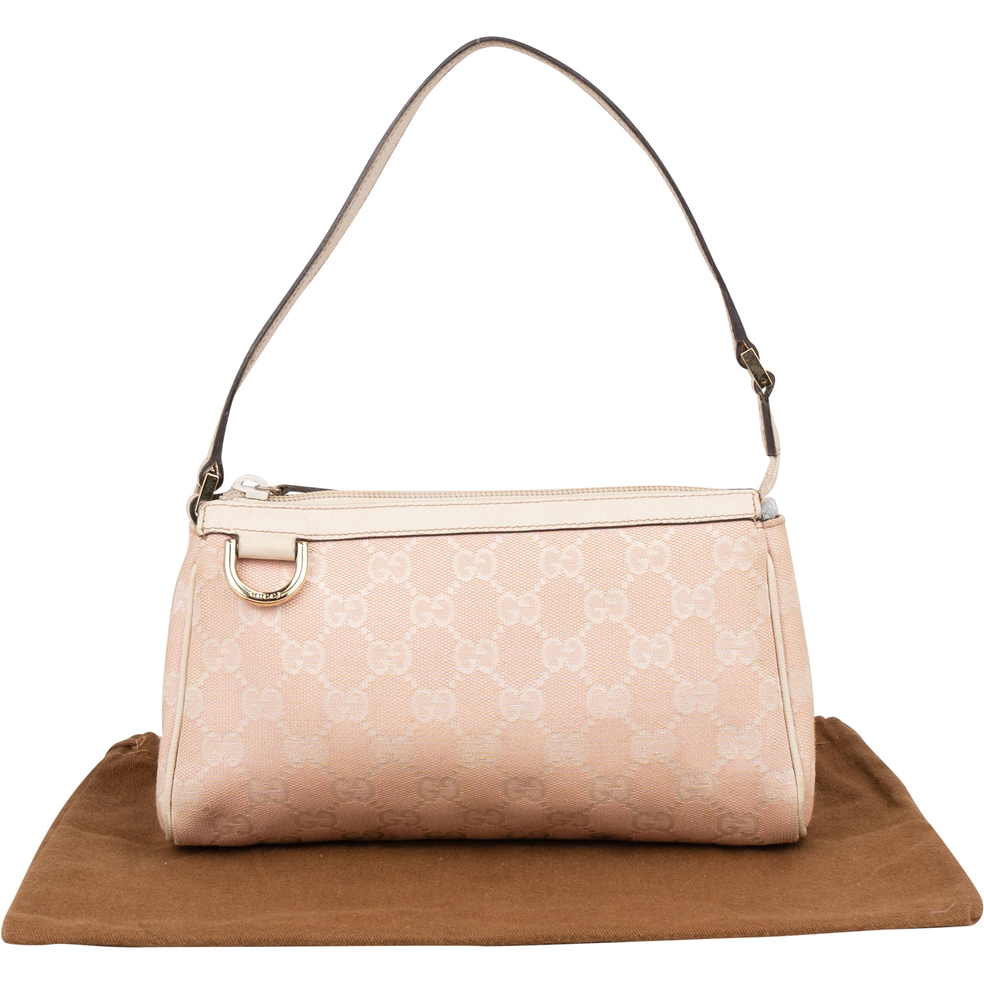 Gucci GG Monogram Mini Abbey Handbag - vintageandkickz