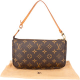 Louis Vuitton Canvas Monogram Pochette Accessoire Handbag