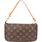 Louis Vuitton Canvas Monogram Pochette Accessoire Handbag