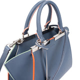 Fendi Blue Leather 3Jours Handbag