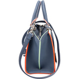 Fendi Blue Leather 3Jours Handbag