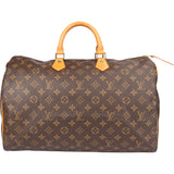 Louis Vuitton Canvas Monogram Speedy 40 Handbag