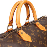 Louis Vuitton Canvas Monogram Speedy 40 Handbag