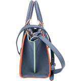 Fendi Blue Leather 3Jours Handbag