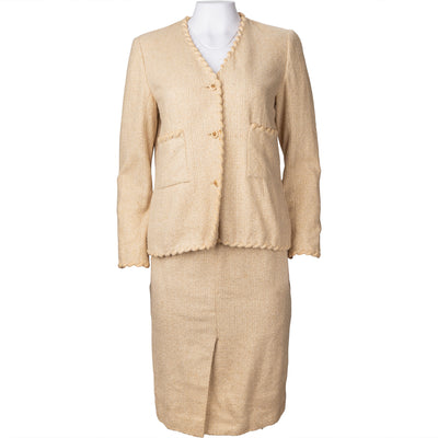 Chanel Chic Creations Tweed Costume Set (DE36 / FR38) - vintageandkickz