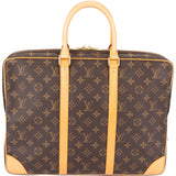 Louis Vuitton Canvas Monogram Porte Documents Handbag