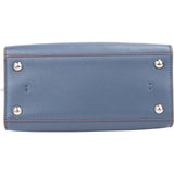 Fendi Blue Leather 3Jours Handbag