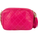 Chanel Quilted Lambskin CC Camera Crossbody Bag