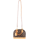 Louis Vuitton Canvas Monogram Alma BB Handbag