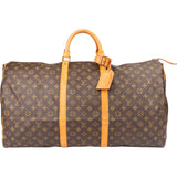 Louis Vuitton Canvas Monogram Keepall 60 Bandouliere
