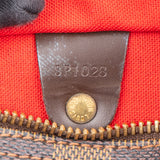 Louis Vuitton Damier Ebene Monogram Speedy 25 Handbag
