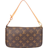 Louis Vuitton Canvas Monogram Pochette Accessoire Handbag
