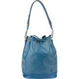 Louis Vuitton Bleu Epi Leather Sac Noe Grande Shoulder Bag