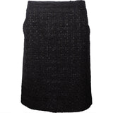 Chanel Black Tweed Skirt (DE36 / FR38)