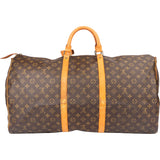 Louis Vuitton Canvas Monogram Keepall 60 Bandouliere