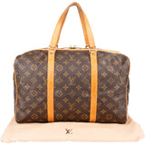 Louis Vuitton Canvas Monogram Sac Souple 35 Handbag
