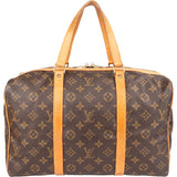 Louis Vuitton Canvas Monogram Sac Souple 35 Handbag