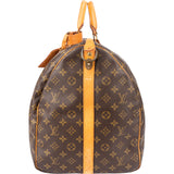Louis Vuitton Canvas Monogram Keepall 60 Bandouliere
