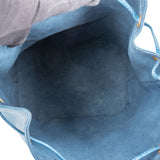Louis Vuitton Bleu Epi Leather Sac Noe Grande Shoulder Bag