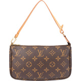 Louis Vuitton Canvas Monogram Pochette Accessoire Handbag