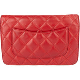 Chanel Quilted Lambskin Wallet On Chain Crossbody Bag