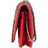 Chanel Quilted Lambskin Wallet On Chain Crossbody Bag