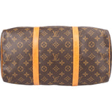 Louis Vuitton Canvas Monogram Sac Souple 35 Handbag