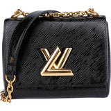 Louis Vuitton Patent Epi Leather Twist PM Crossbody Bag