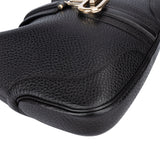 Gucci Noir Calfskin Jackie Handbag