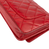 Chanel Quilted Lambskin Wallet On Chain Crossbody Bag