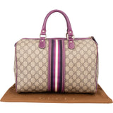 Gucci GG Supreme Monogram Limited Boston Handbag
