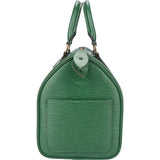 Louis Vuitton Vert Epi Leather Speedy 25 Handbag