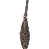 Fendi FF Monogram Baguette Buckle Shoulder Bag