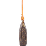 Louis Vuitton Canvas Monogram Pochette Accessoire Handbag