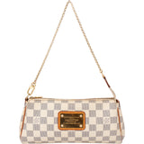 Louis Vuitton Damier Azur Monogram Eva Pochette Shoulder Bag