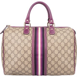 Gucci GG Supreme Monogram Limited Boston Handbag