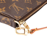 Louis Vuitton Canvas Monogram Pochette Accessoire Handbag