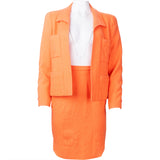 Chanel Orange Corporal Tweed Costume Set (DE38 / FR40)