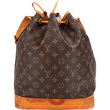 Louis Vuitton Monogram Canvas Sac Noé Grande Shoulder Bag