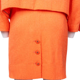 Chanel Orange Corporal Tweed Costume Set (DE38 / FR40)