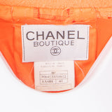 Chanel Orange Corporal Tweed Costume Set (DE38 / FR40)
