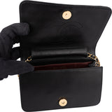 Chanel Quilted Lambskin 24K Gold Single Flap Shoulder Bag