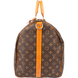 Louis Vuitton Canvas Monogram Keepall 55 Bandouliere