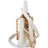 Louis Vuitton White Leather Capucines BB Handbag
